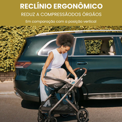 Recline 45% Maior para Melhor Postura